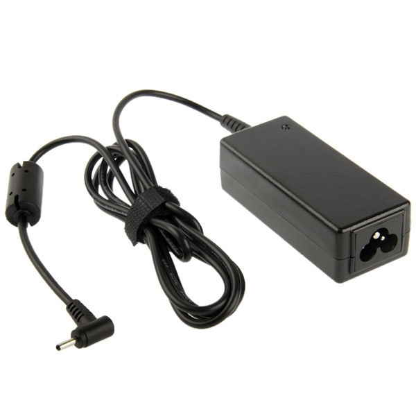 Mini Replacement AC Adapter 12V 3.33A 40W for Samsung Notebook, Output Tips: 2.5mm x 0.7mm