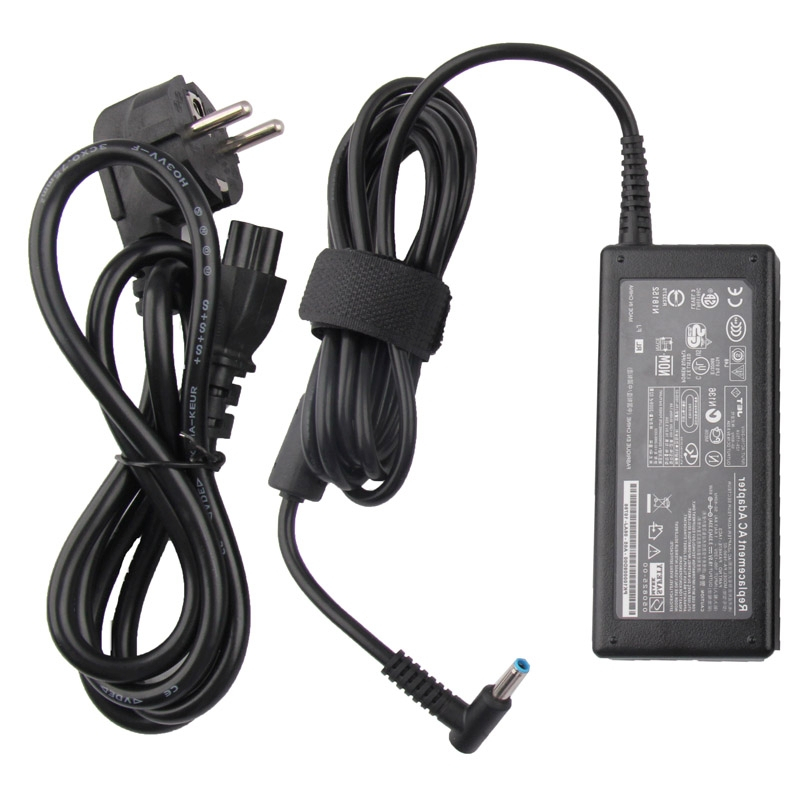 HP yhteensopiva virtalähde / laturi, 65W, 4.5 x 3.0 mm liitin