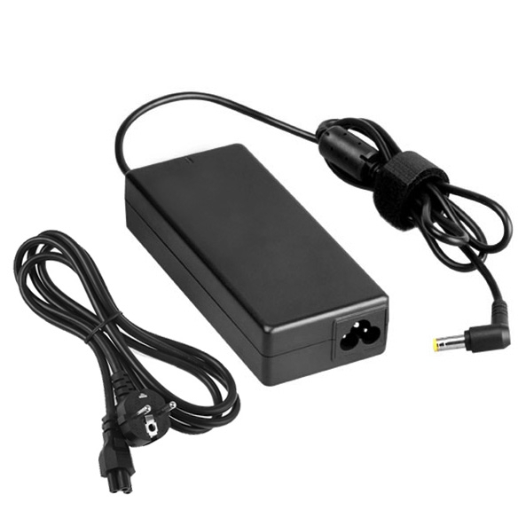 EU Plug AC Adapter 19V 4.74A 90W for HP COMPAQ Notebook, Output Tips: 5.5 x 2.5mm