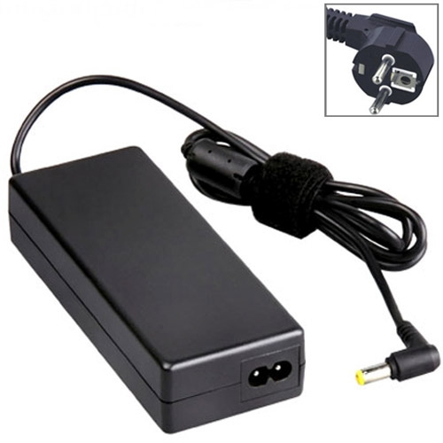 EU Plug 19V 4.74A 90W AC Adapter for Toshiba Notebook, Output Tips: 5.5 x 2.5mm