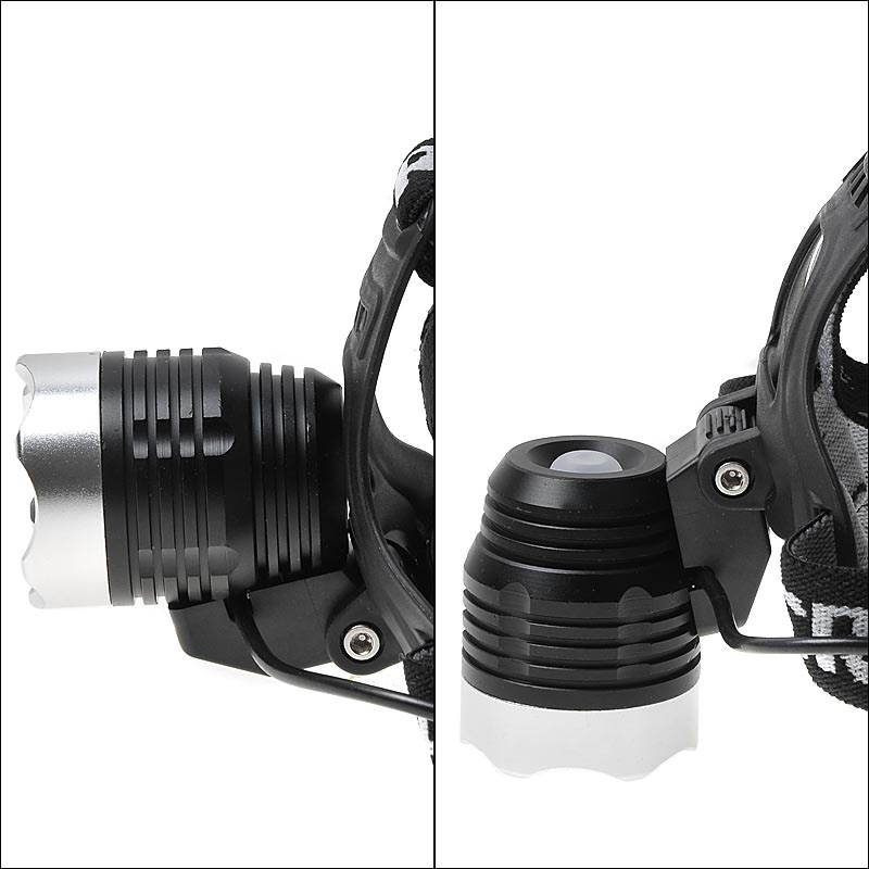 CREE XM-L T6 LED otsalamppu zoomilla, 650lm