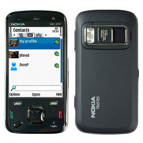Kunnostettu Nokia N86 puhelin