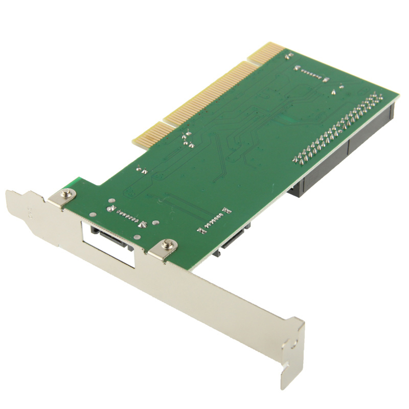 IDE / SATA (Serial-ATA) -ohjainkortti PCI-väylään