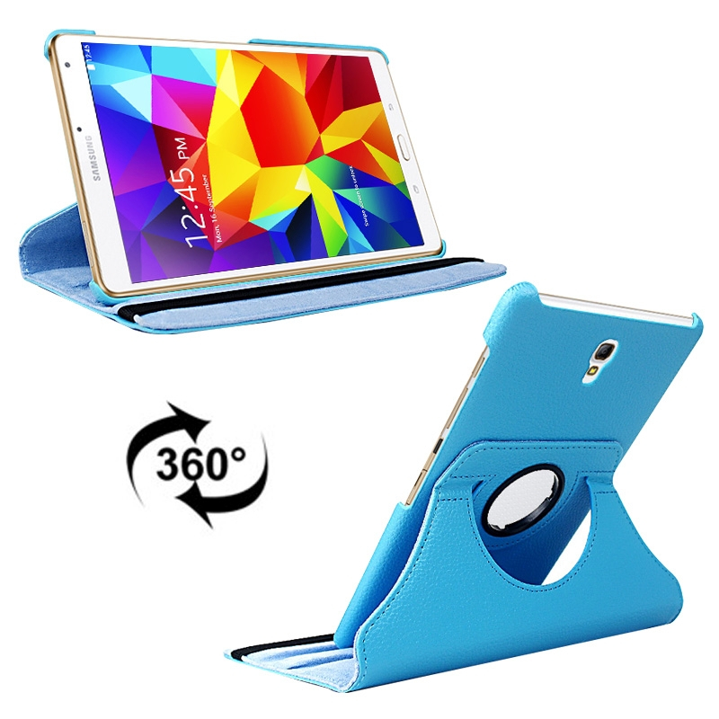 Samsung Galaxy Tab S (SM-T700) 8.4- 360 astetta kääntyvä suojakotelo (sininen)