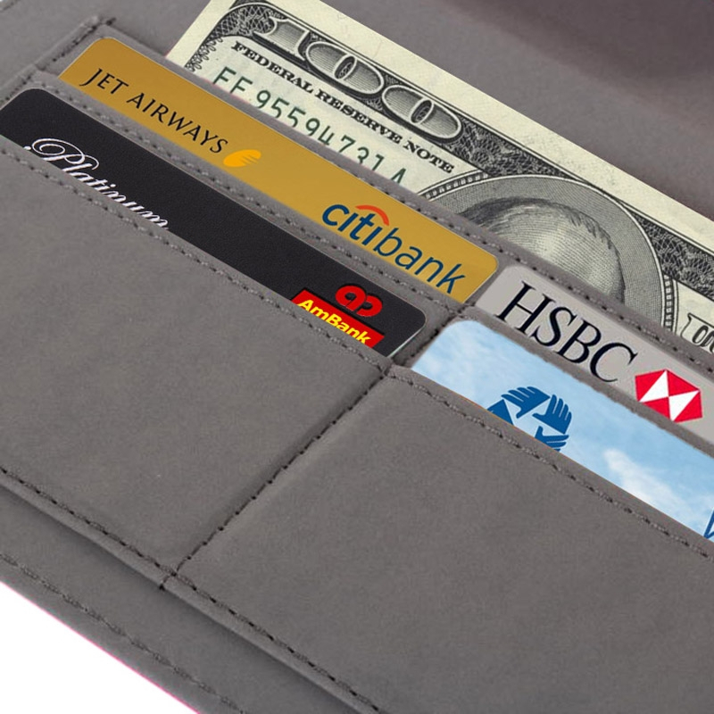 Samsung Galaxy Tab S (SM-T700) 8.4- 360 astetta kääntyvä suojakotelo luottokorttipaikalla (musta)