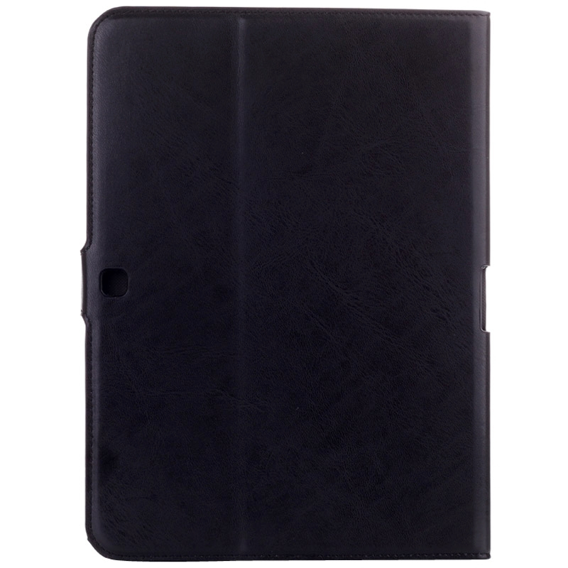 Samsung Galaxy Tab 4 (SM-T530) 10.1- Flip nahkainen suojakotelo luottokorttipaikalla (Musta)