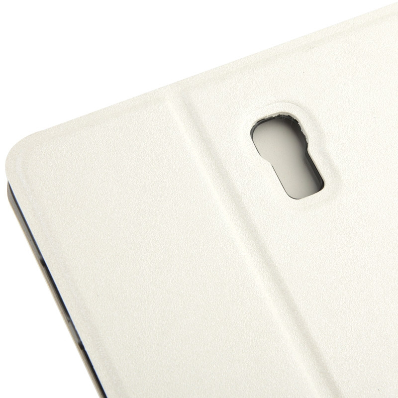 Samsung Galaxy Tab S (SM-T700) 8.4- Mattapintainen nahkakotelo (valkoinen)