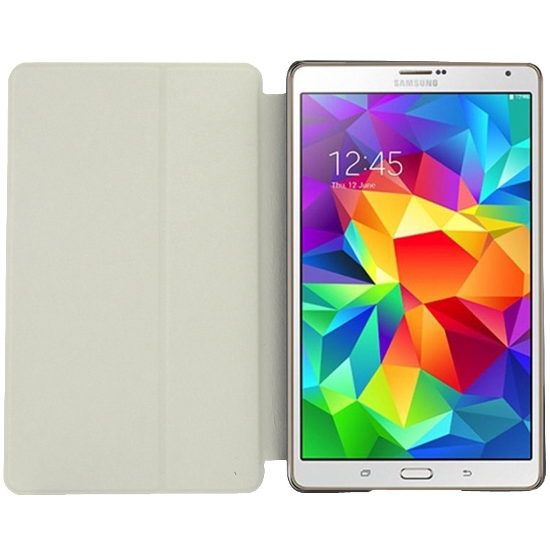 Samsung Galaxy Tab S (SM-T700) 8.4- Mattapintainen nahkakotelo (coffee)