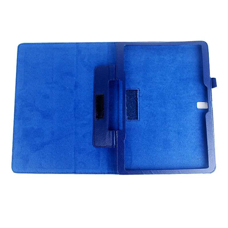 Samsung Galaxy Tab S (SM-T800) 10.5- nahkainen suojakotelo (sininen)