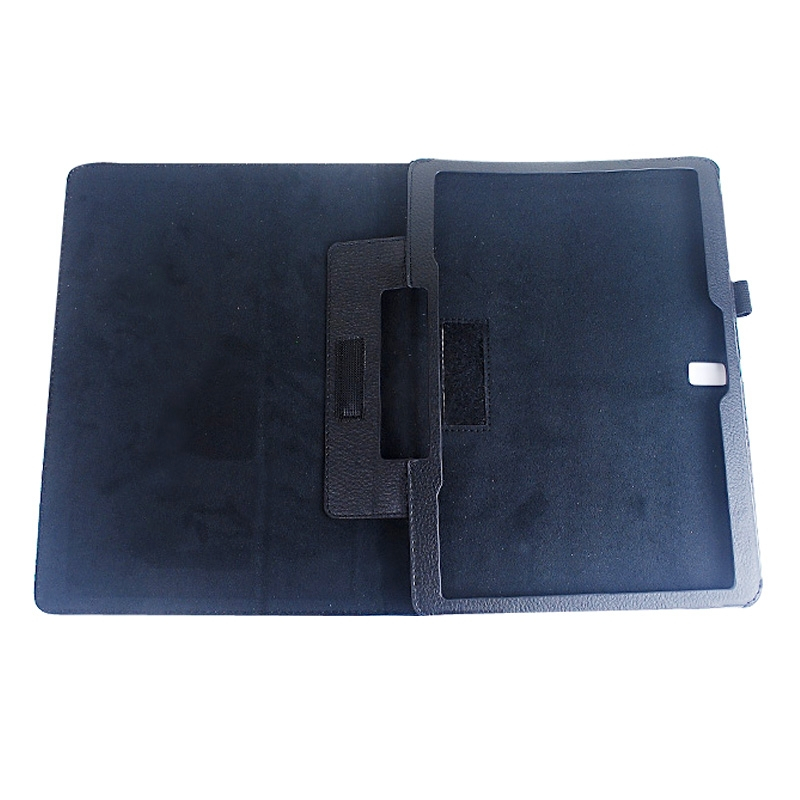 Samsung Galaxy Tab S (SM-T800) 10.5- nahkainen suojakotelo (musta)