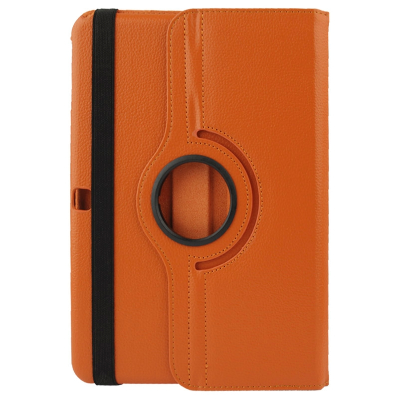 Samsung Galaxy Tab 4 (SM-T530) 10.1- 360 astetta kääntyvä suojakotelo (Oranssi)