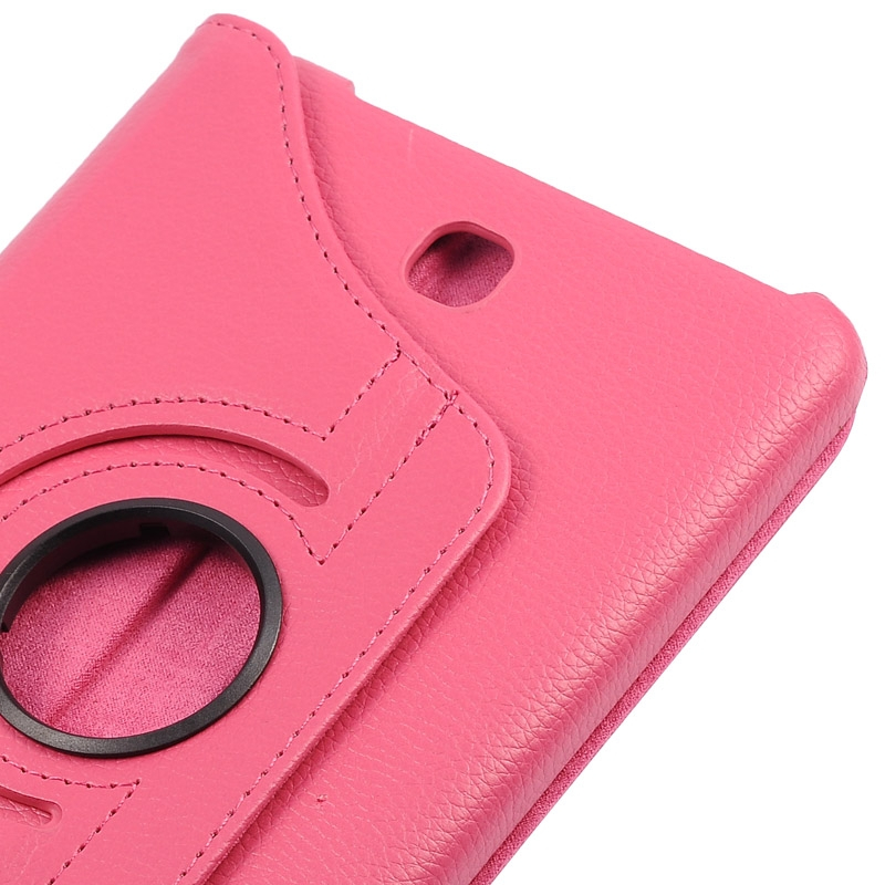 Samsung Galaxy Tab 4 (SM-T330) 8.0- 360 astetta kääntyvä suojakotelo (Magenta)