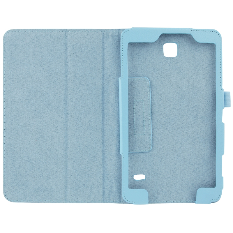 Samsung Galaxy Tab 4 (SM-T330) 8.0- nahkainen suojakotelo(sininen)