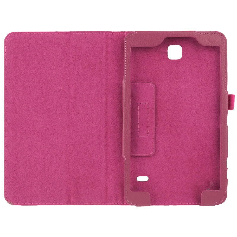Samsung Galaxy Tab 4 (SM-T330) 8.0- nahkainen suojakotelo(Magenta)