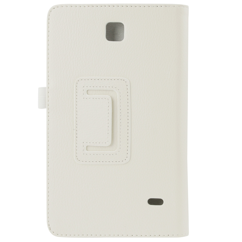 Samsung Galaxy Tab 4 (SM-T330) 8.0- nahkainen suojakotelo(valkoinen)