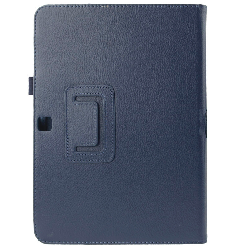 Samsung Galaxy Tab 4 (SM-T530) 10.1- nahkainen suojakotelo (Tummansininen)