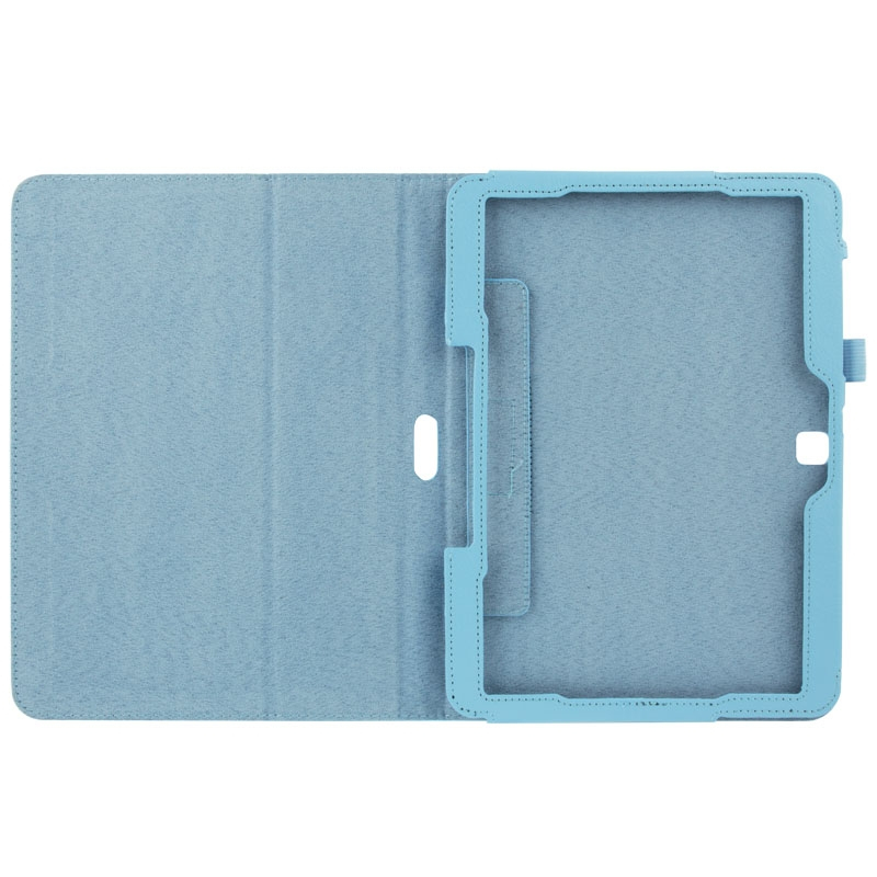 Samsung Galaxy Tab 4 10.1 -nahkainen suojakotelo (Sininen)