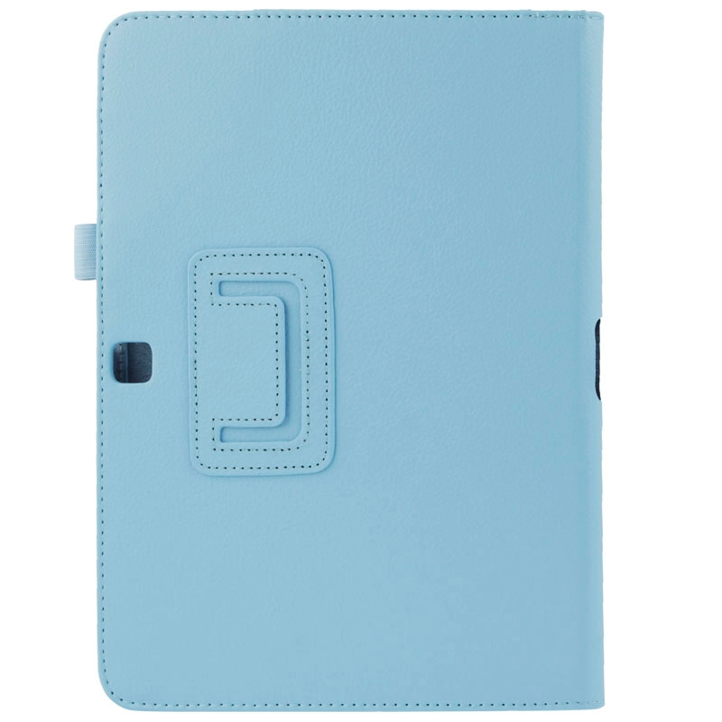 Samsung Galaxy Tab 4 10.1 -nahkainen suojakotelo (Sininen)