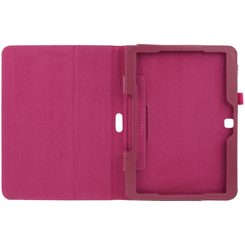 Samsung Galaxy Tab 4 (SM-T530) 10.1- nahkainen suojakotelo (Magenta)