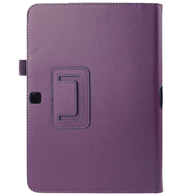Samsung Galaxy Tab 4 (SM-T530) 10.1- nahkainen suojakotelo (Violetti)