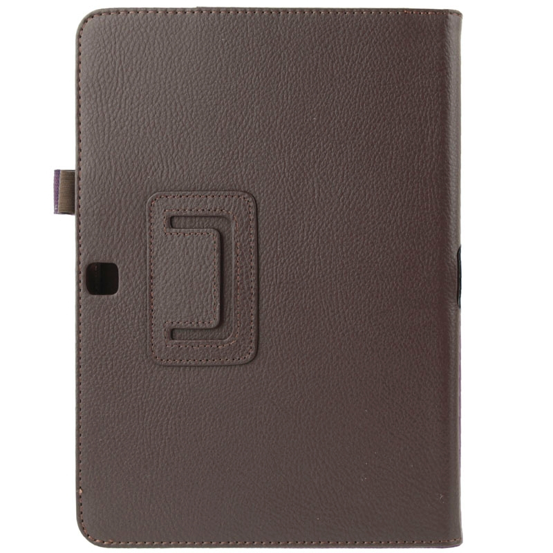 Samsung Galaxy Tab 4 (SM-T530) 10.1- nahkainen suojakotelo (Ruskea)