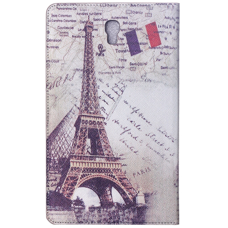 Samsung Galaxy Tab S 8.4- Nahkainen suojakotelo, Eiffel-torni