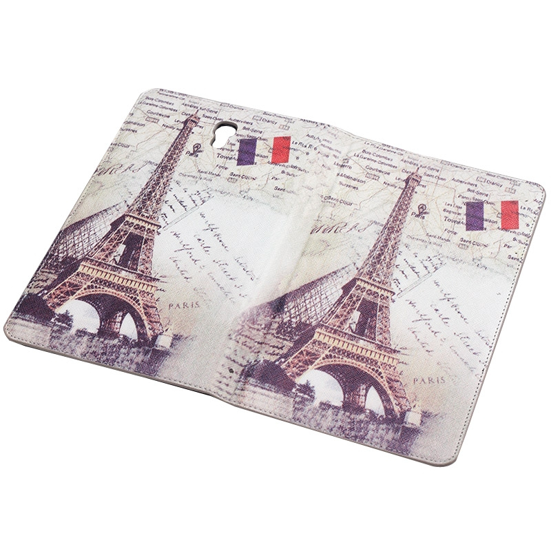 Samsung Galaxy Tab S 8.4- Nahkainen suojakotelo, Eiffel-torni