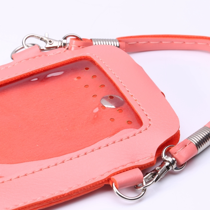 Yleinen nahka suojapussi matkapuhelimille iPhone/ Samsung/ HTC(Pink)