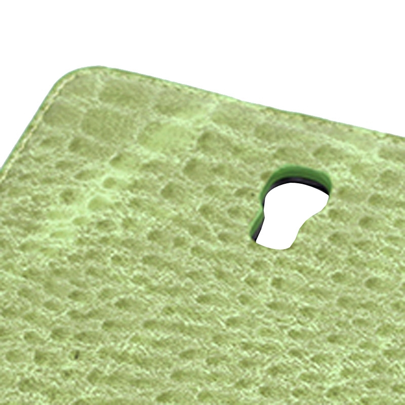 Samsung Galaxy Tab S (SM-T700) 8.4- Krokotiilikuvioinen nahkainen suojakotelo (vihreä)