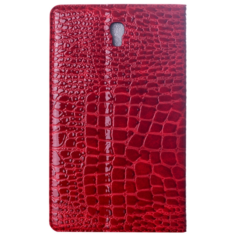 Samsung Galaxy Tab S (SM-T700) 8.4- Krokotiilikuvioinen nahkainen suojakotelo (punainen)