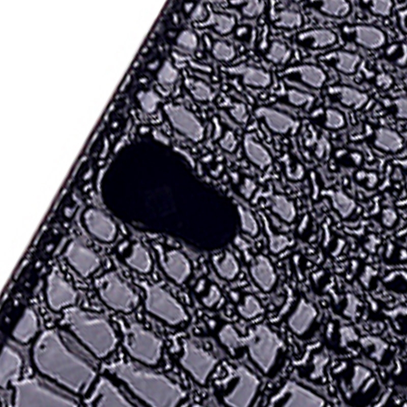 Samsung Galaxy Tab S (SM-T800) 10.5- Krokotiilikuvioinen nahkainen suojakotelo (musta)