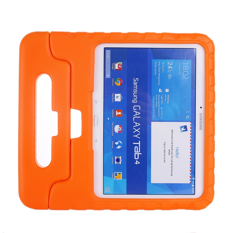 EVA-materiaali kantokotelo Samsung Galaxy Tab 4 (SM-T530) 10.1(Oranssi)