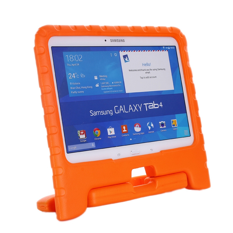 EVA-materiaali kantokotelo Samsung Galaxy Tab 4 (SM-T530) 10.1(Oranssi)