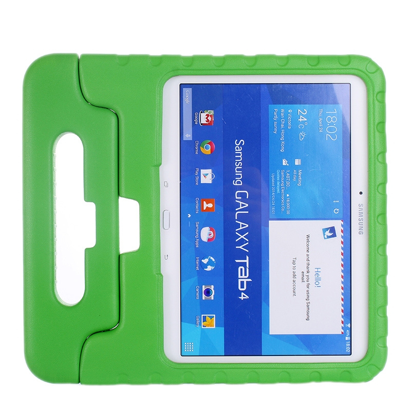 EVA-materiaali kantokotelo Samsung Galaxy Tab 4 (SM-T530) 10.1(Vihreä)