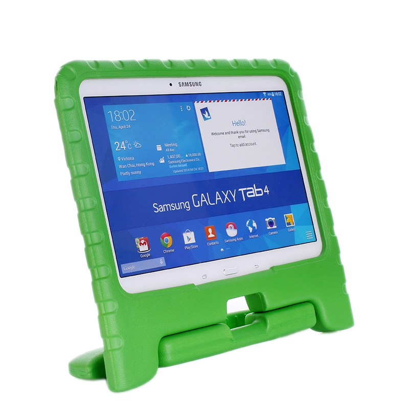 EVA-materiaali kantokotelo Samsung Galaxy Tab 4 (SM-T530) 10.1(Vihreä)