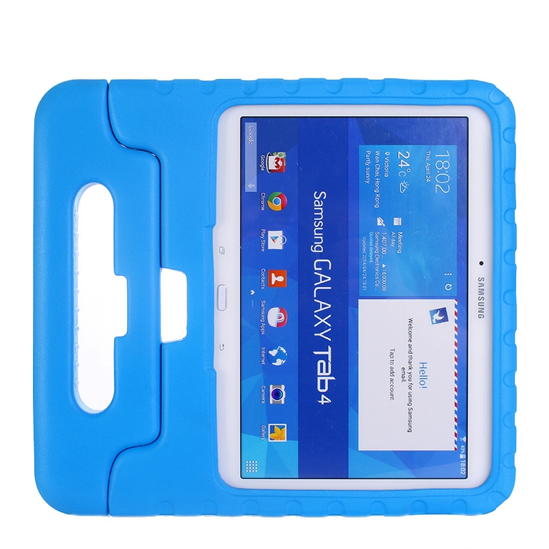 EVA-materiaali kantokotelo Samsung Galaxy Tab 4 (SM-T530) 10.1(Sininen)