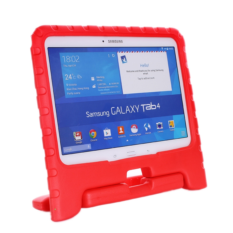 EVA-materiaali kantokotelo Samsung Galaxy Tab 4 (SM-T530) 10.1(Punainen)