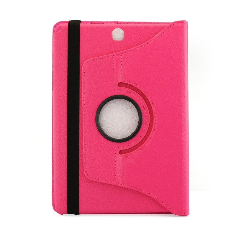 Samsung Galaxy Tab A (SM-T550)-360 astetta kääntyvä nahkainen suojakotelo