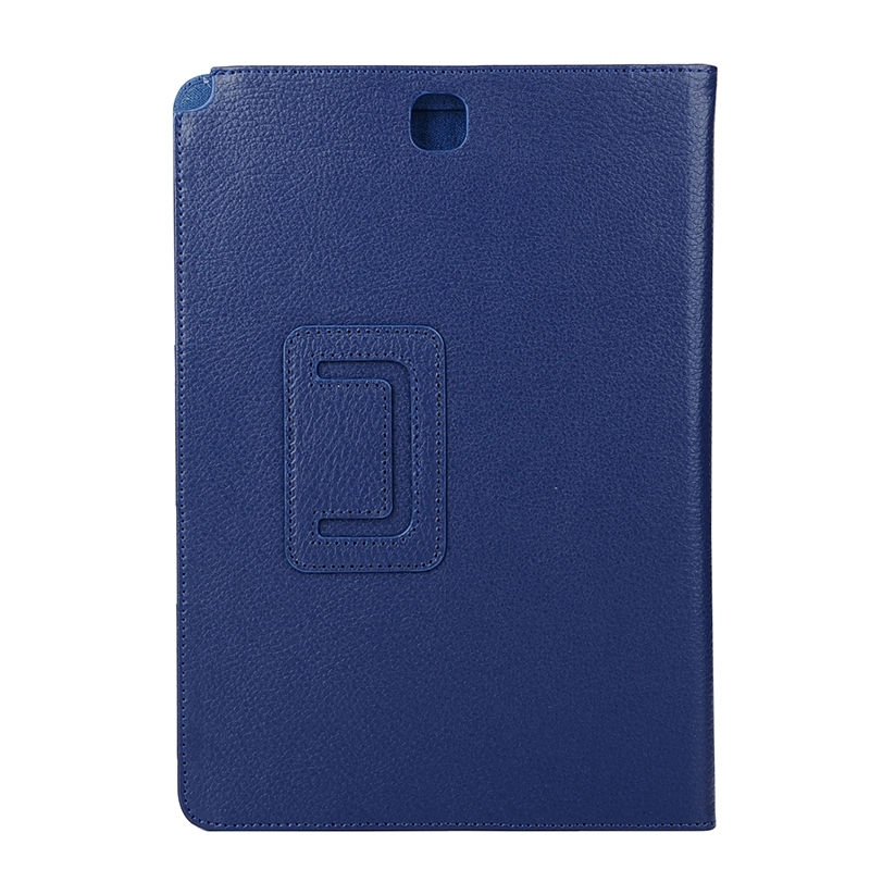 Samsung Galaxy Tab A (SM-T550)- Nahkainen suojakotelo - sininen