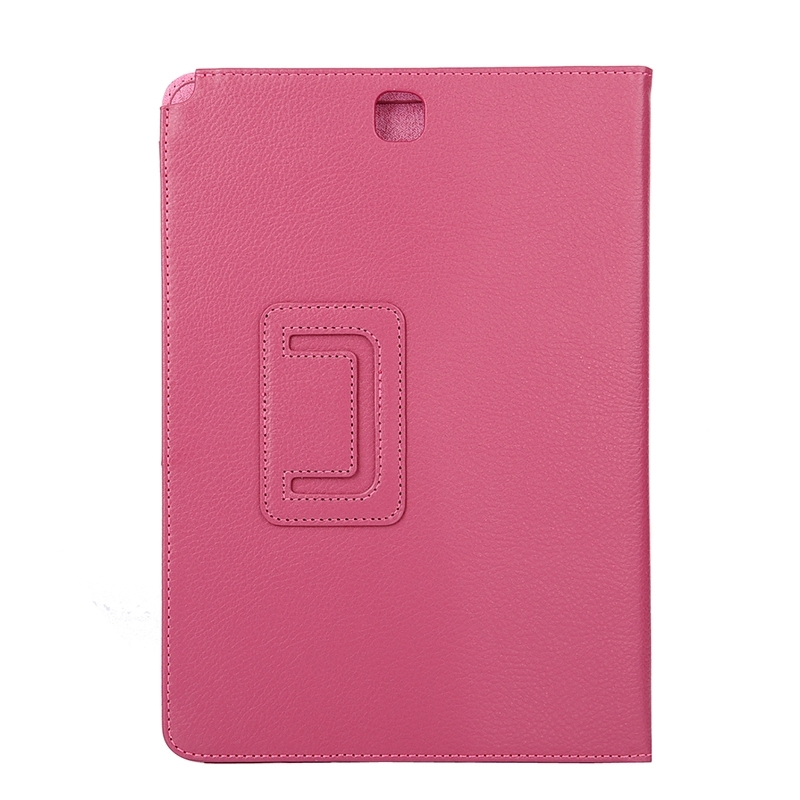 Samsung Galaxy Tab A (SM-T550)- Nahkainen suojakotelo, punainen 