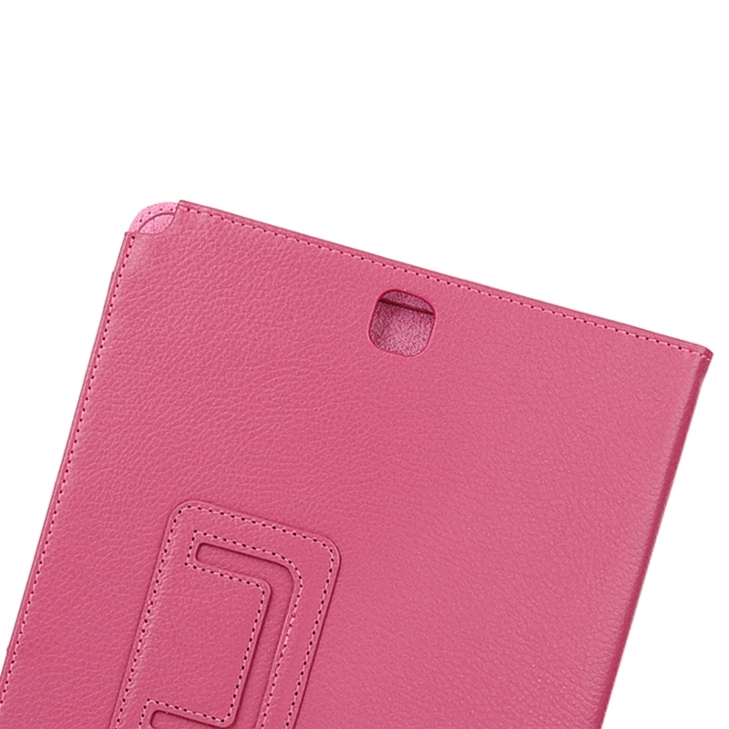 Samsung Galaxy Tab A (SM-T550)- Nahkainen suojakotelo, punainen 