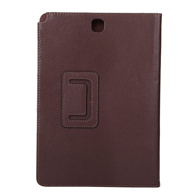 Samsung Galaxy Tab A 9.7" - Nahkainen suojakotelo, ruskea