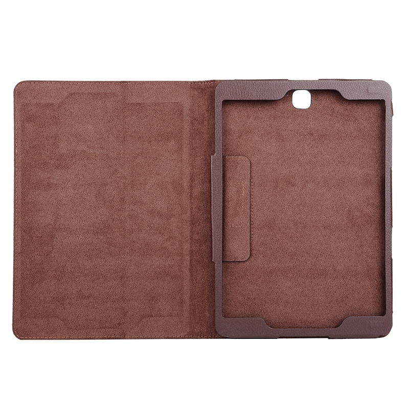 Samsung Galaxy Tab A 9.7" - Nahkainen suojakotelo, ruskea