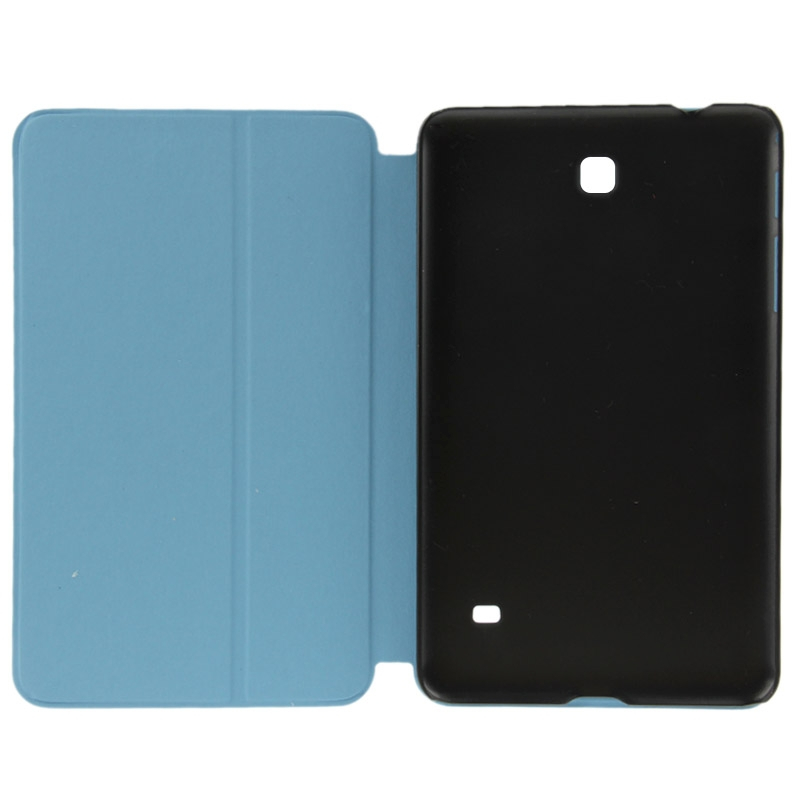 Samsung Galaxy Tab 4 (SM-T330) 8.0- Mattapintainen nahkakotelo(sininen)