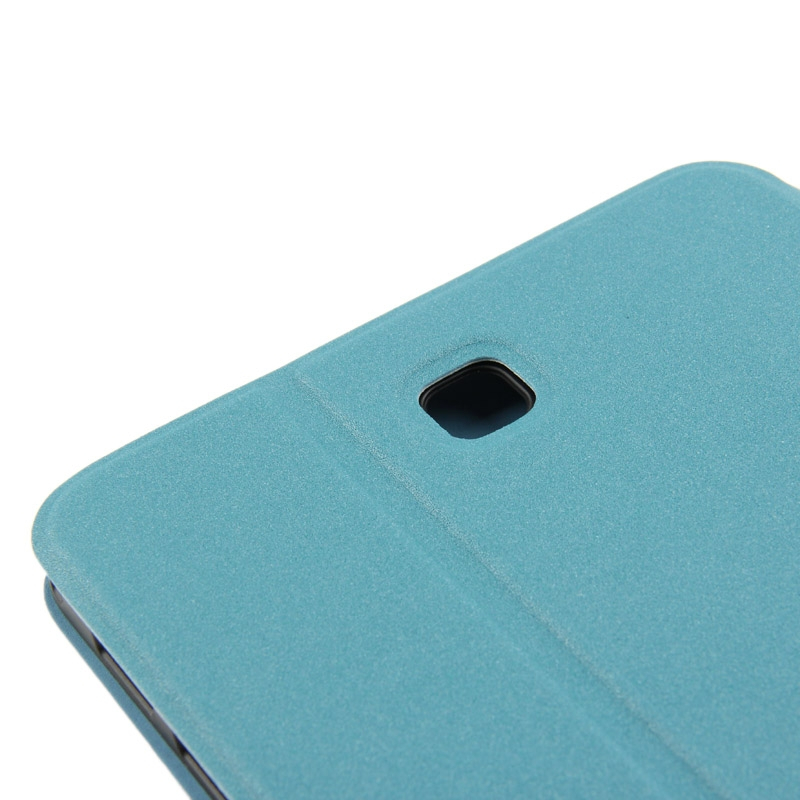 Samsung Galaxy Tab 4 (SM-T330) 8.0- Mattapintainen nahkakotelo(sininen)