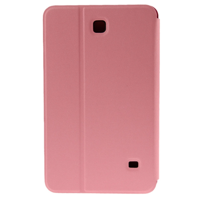 Samsung Galaxy Tab 4 (SM-T330) 8.0- Mattapintainen nahkakotelo (vaaleanpunainen)