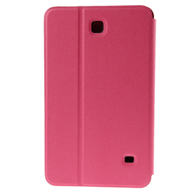 Samsung Galaxy Tab 4 (SM-T330) 8.0- Mattapintainen nahkakotelo(Magenta)
