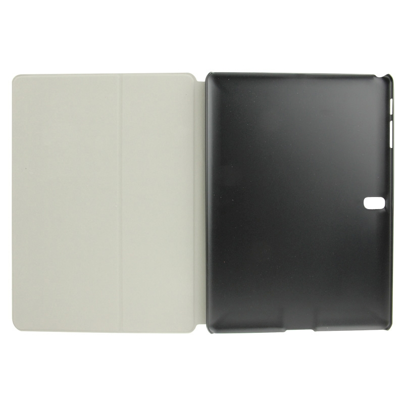 Samsung Galaxy Tab S (SM-T800) 10.5- Mattapintainen nahkakotelo (Harmaa)