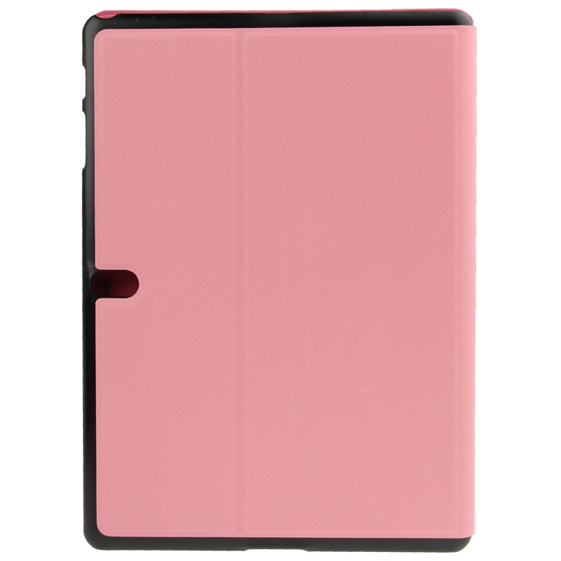 Samsung Galaxy Tab S (SM-T800) 10.5- Mattapintainen nahkakotelo (vaaleanpunainen)