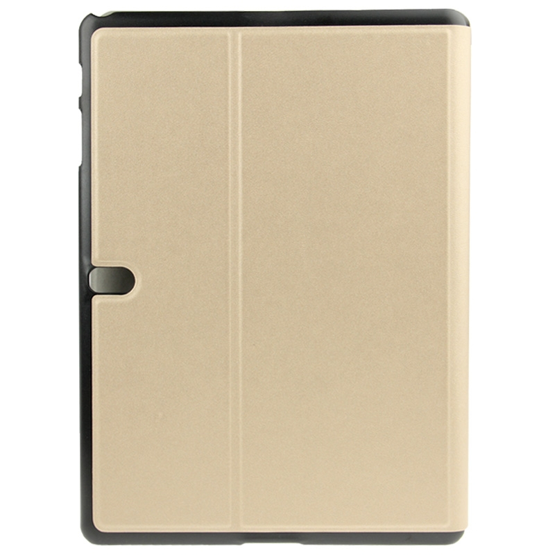 Samsung Galaxy Tab S (SM-T800) 10.5- Mattapintainen nahkakotelo (Keltainen)